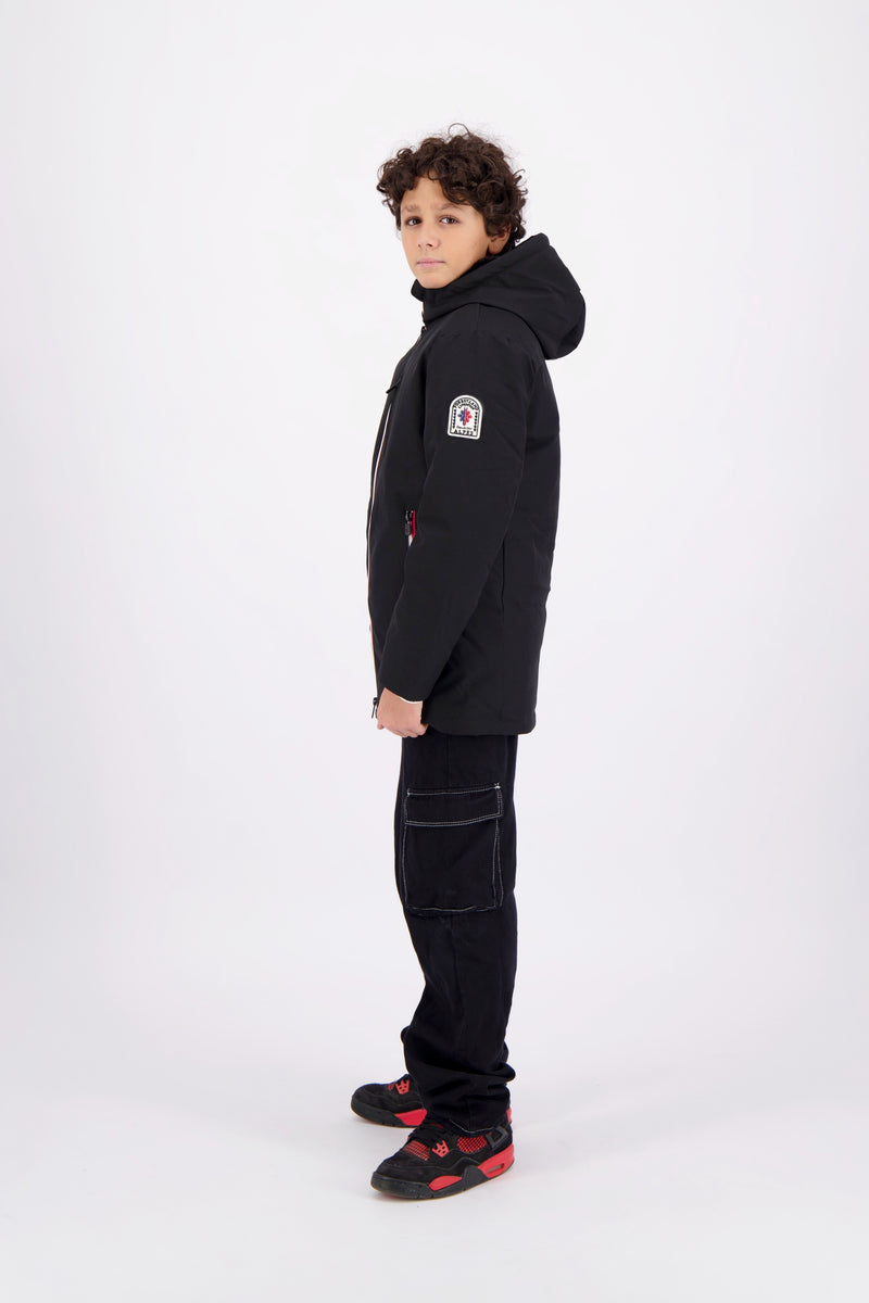 Parka Pisteur Kids - Noir - Enfant Garçon