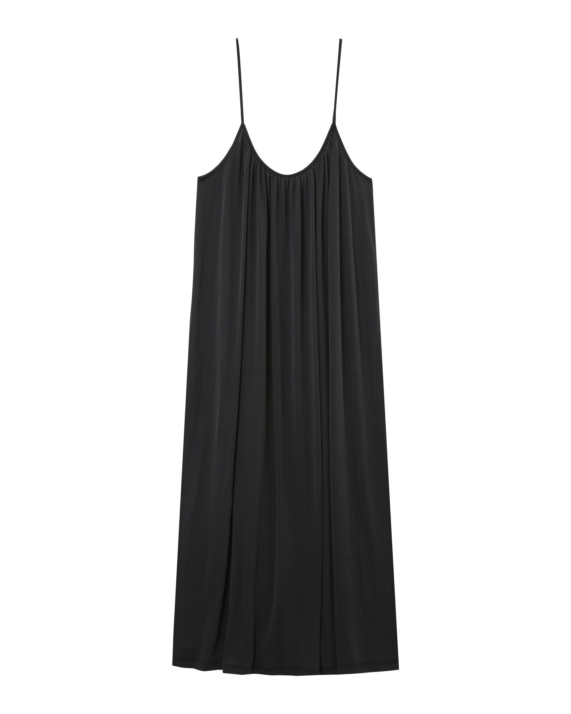 Pivoine Long Dress - Anthracite