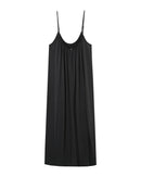 Robe Longue Pivoine - Anthracite