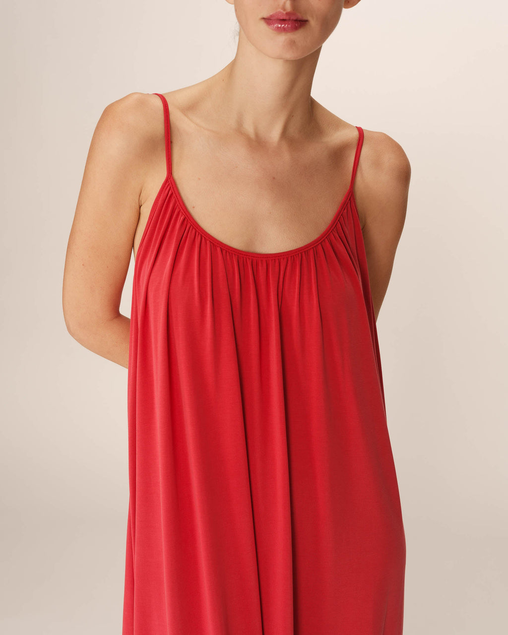 Vestido Largo Pivoine - Frambuesa