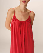 Vestido Largo Pivoine - Frambuesa