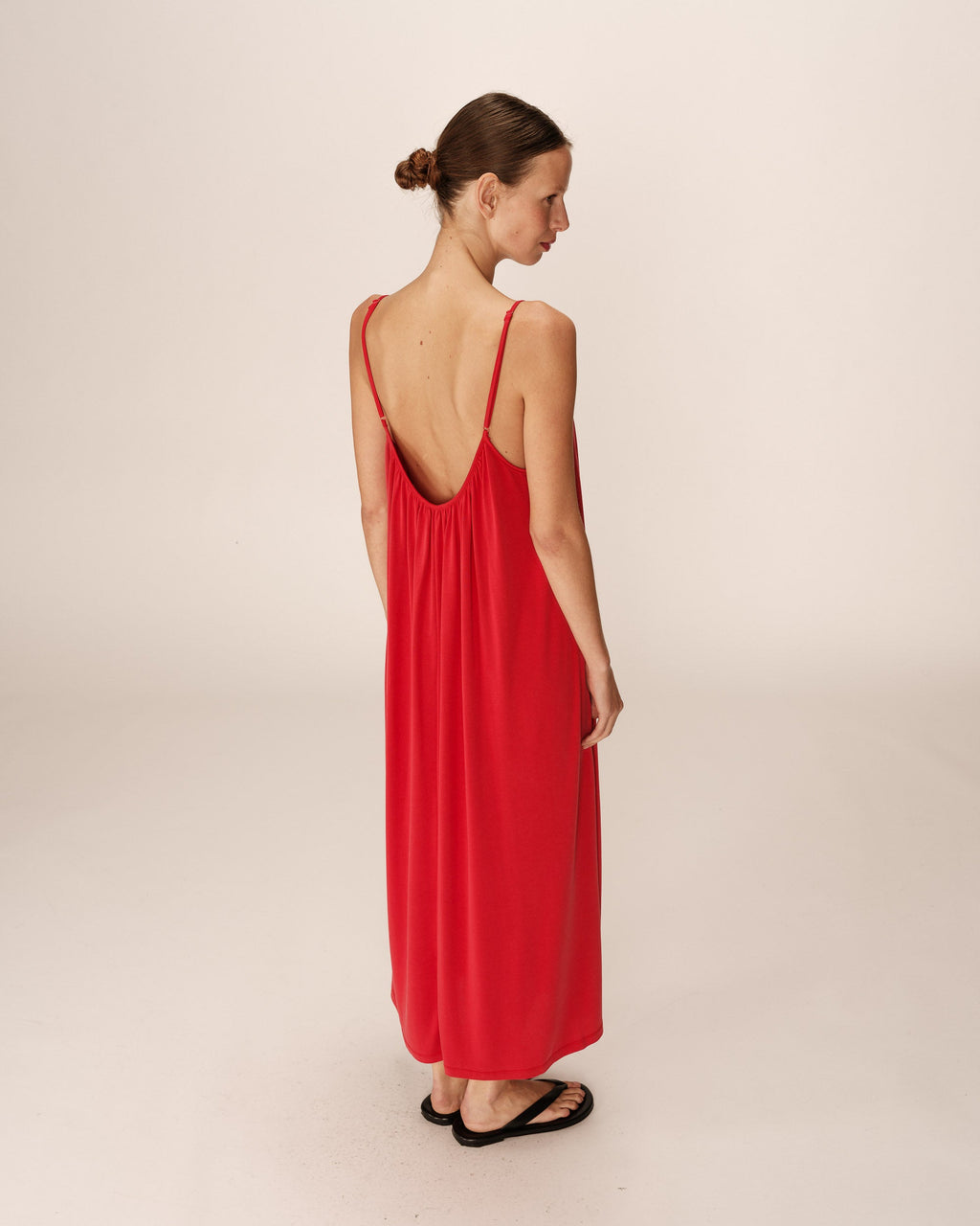 Vestido Largo Pivoine - Frambuesa