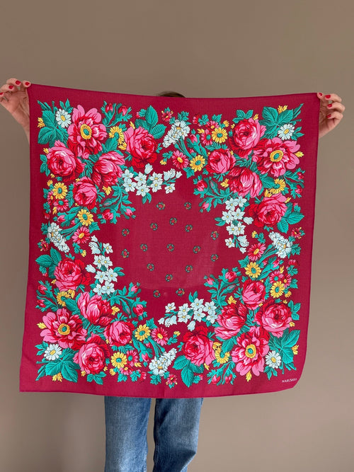 Foulard Pivonka - Bordeaux