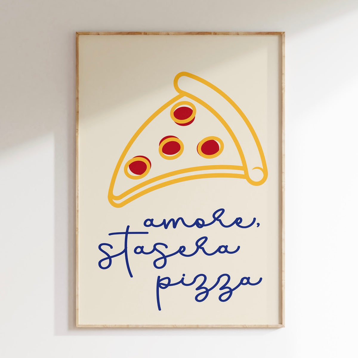 Pizza - Jaune