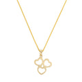 Colgante “Triple Corazón” Oro amarillo 375/1000