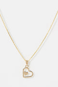 Pendentif "Cœur Coeur" Or Jaune 375/1000