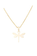 "Little Dragonfly" Pendant in 375/1000 Yellow Gold
