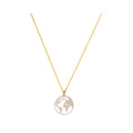 "Earth" Pendant in 375/1000 Yellow Gold