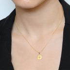 Colgante "Brújula" - Oro amarillo 375/1000