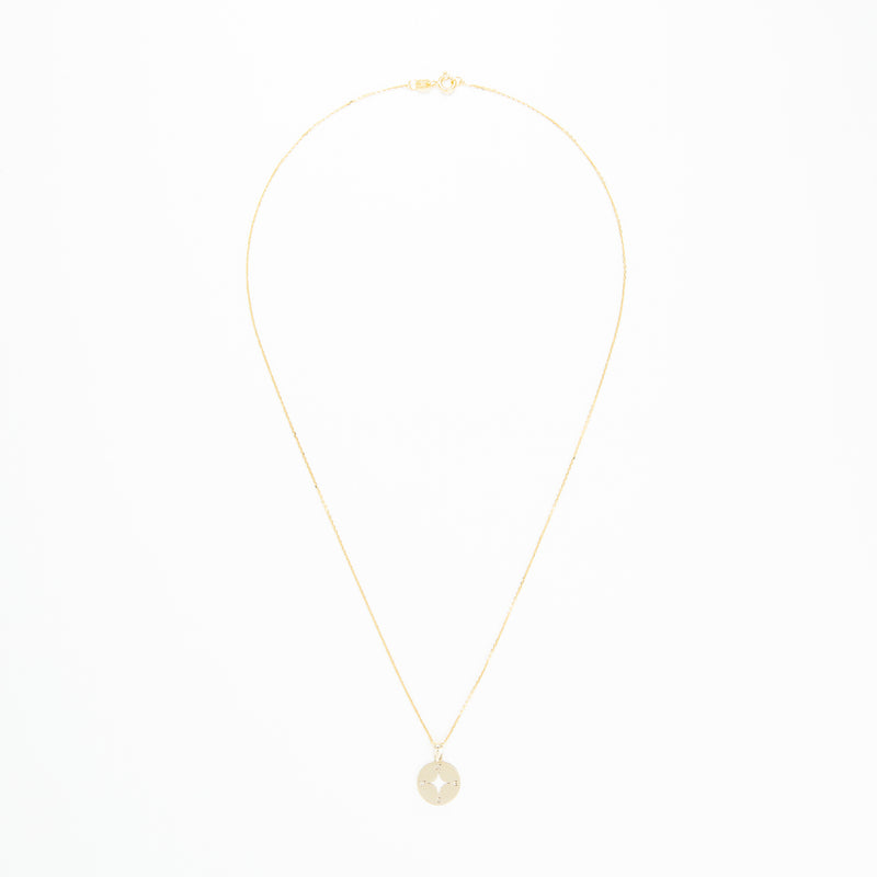 Pendentif "Boussole" - Or Jaune 375/1000