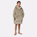 Pull Plaid Beige - Enfant 8/12 Ans