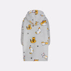 Pull Plaid Imprimé Chat - Enfant 3/7 Ans