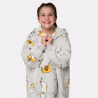 Pull Plaid Imprimé Chat - Enfant 3/7 Ans