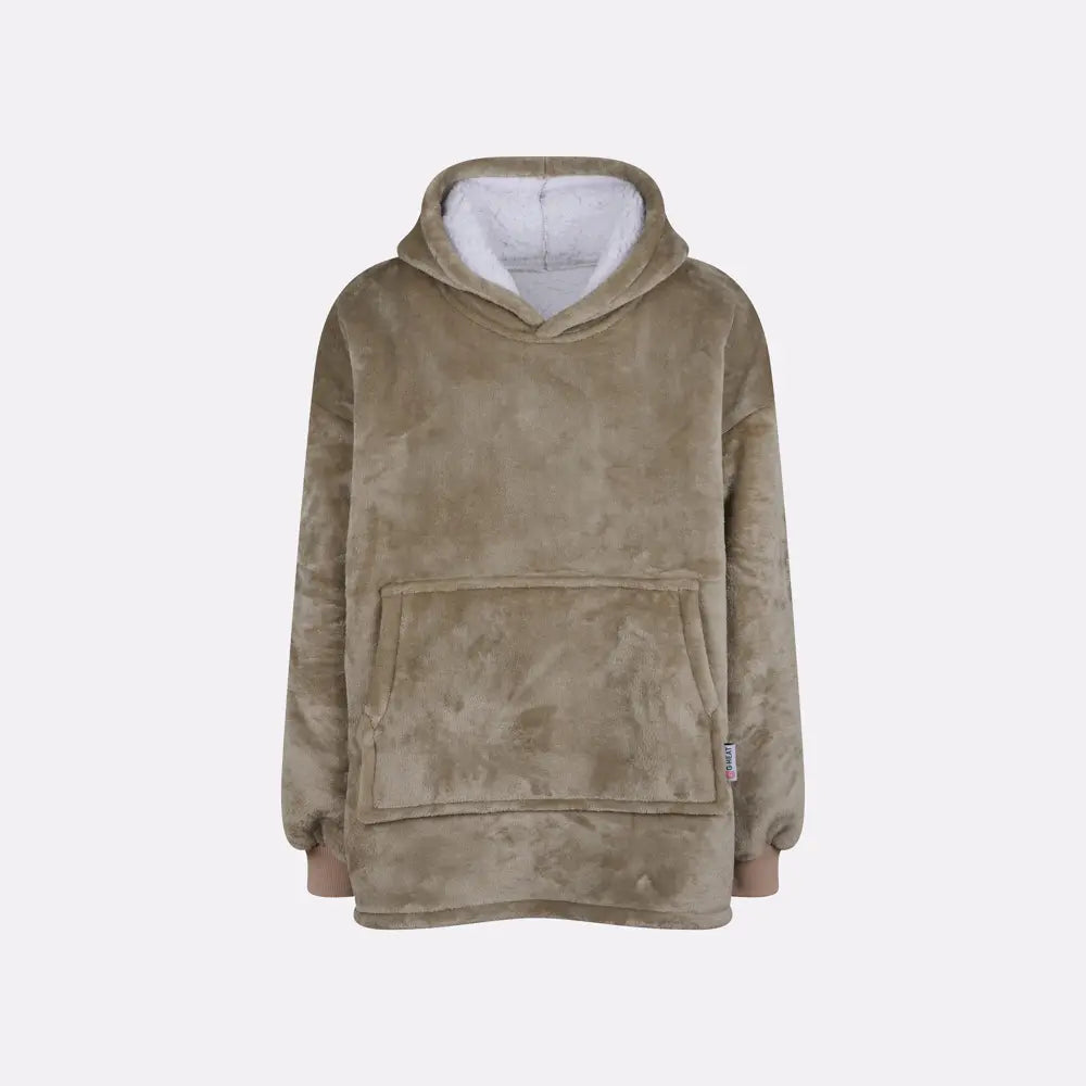 Pull Plaid Beige - Enfant 8/12 Ans