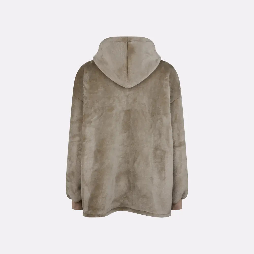 Pull Plaid Beige - Enfant 8/12 Ans