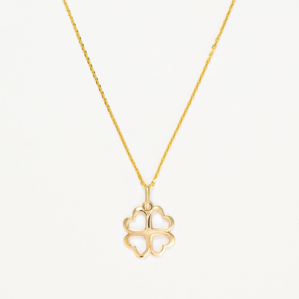 Pendentif "Trèfle Merveilleux"Or Jaune 375 /1000
