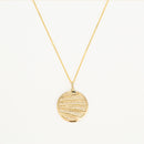 Pendentif " Rabia " Or Jaune 375 /1000