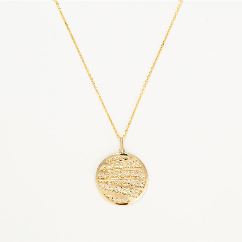 Pendentif " Rabia " Or Jaune 375 /1000