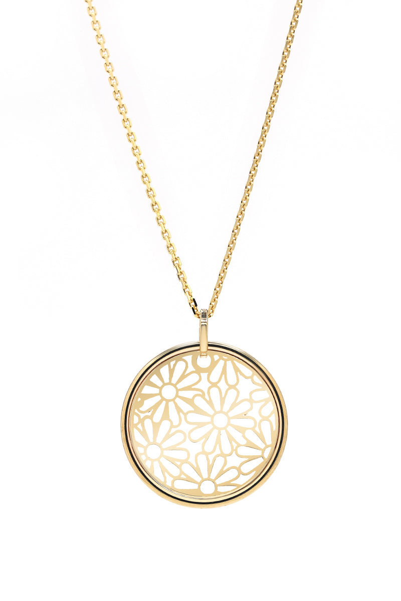 Pendentif "Bloom" Or Jaune 375/1000