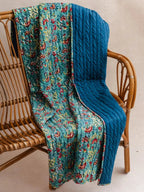 Jodhpur Bleu - Quiltet Plaid