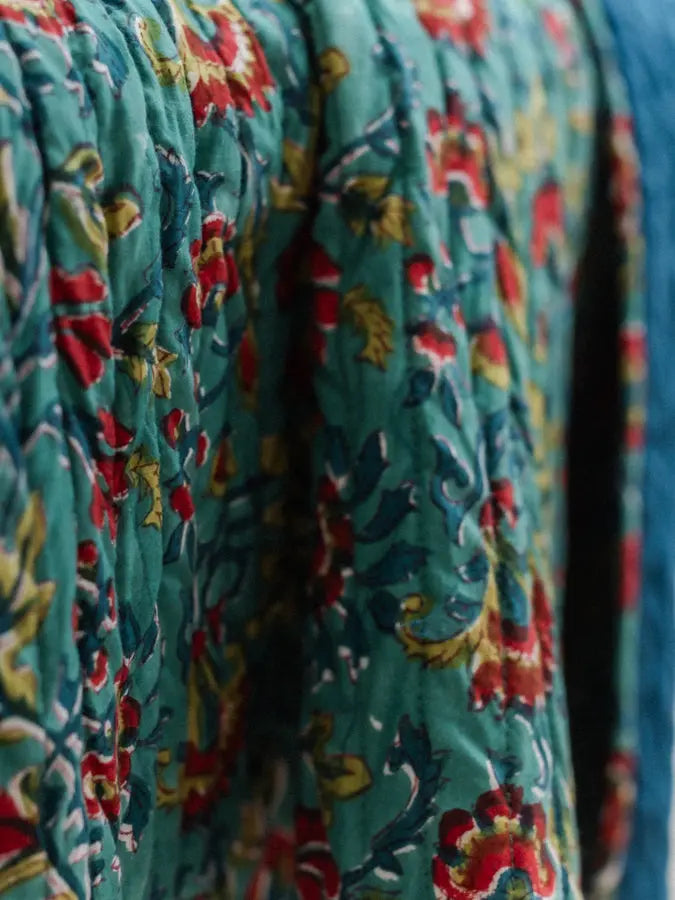 Jodhpur Bleu - Quiltet Plaid