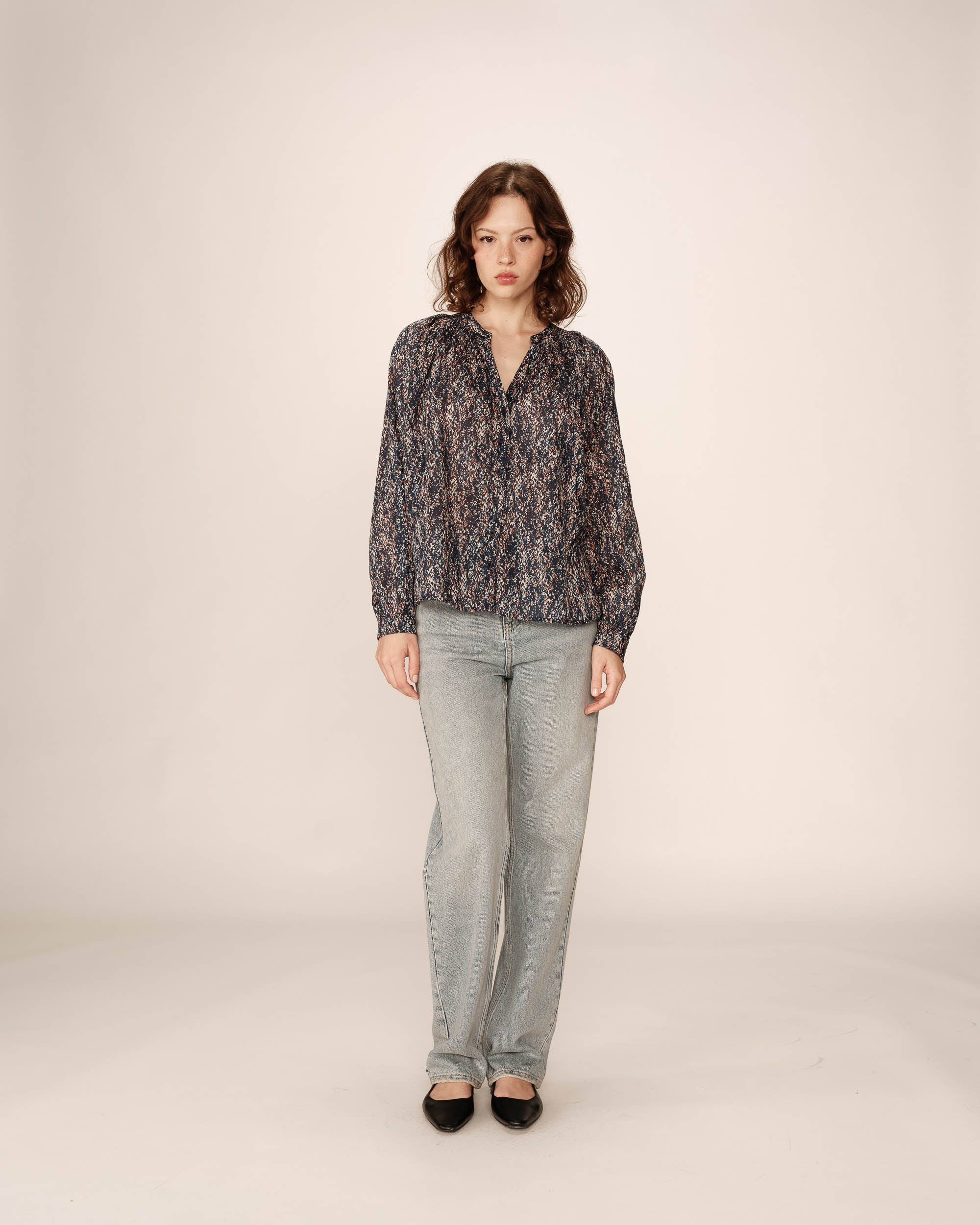 Blouse Platane - Navy