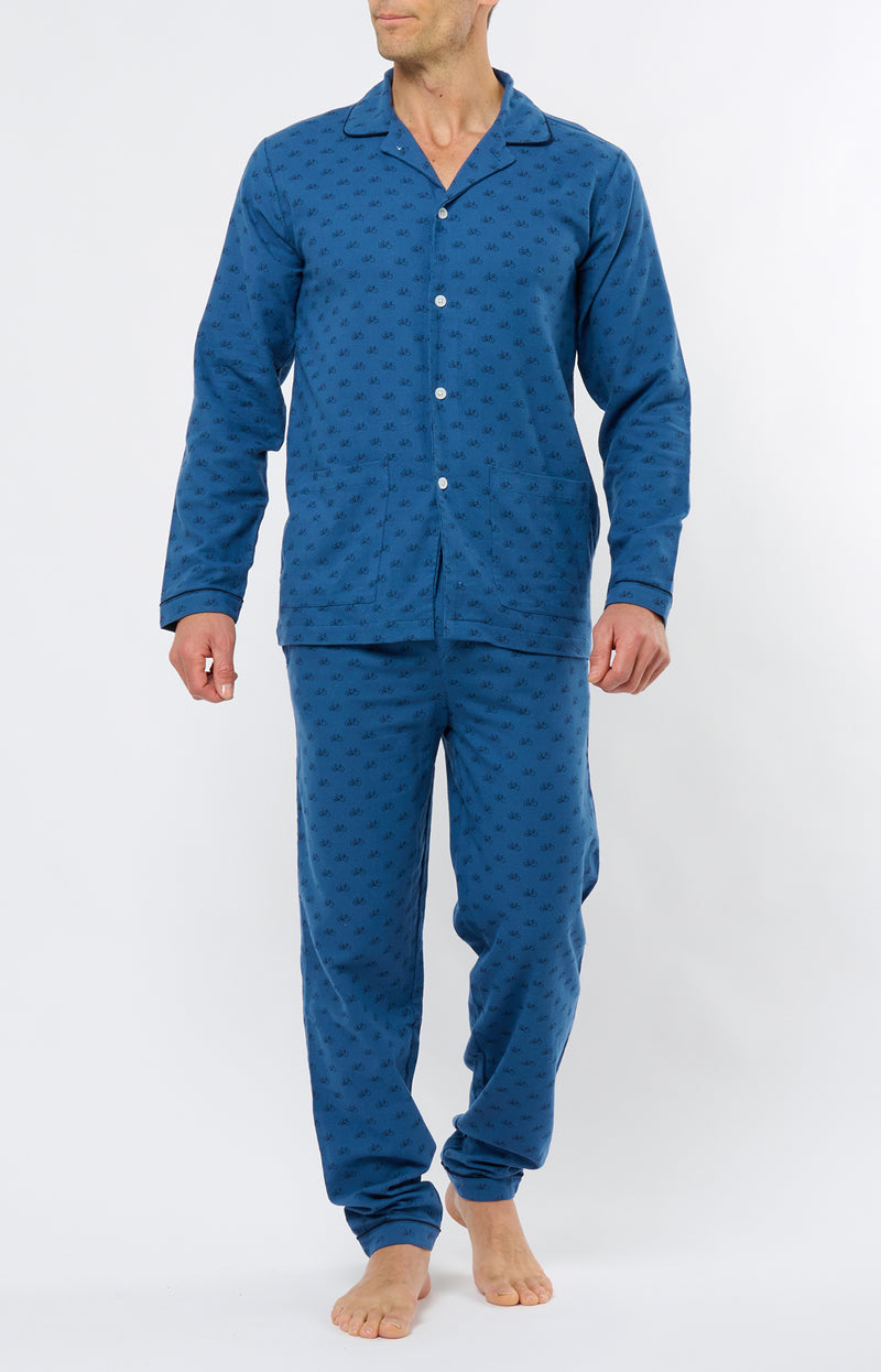 Pyjama City Bleu - Homme