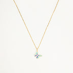 Colgante “Amantes de las Mariposas” – Oro Amarillo
