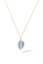 Pendentif "Feuilles Pendantes" Or Jaune 375/1000