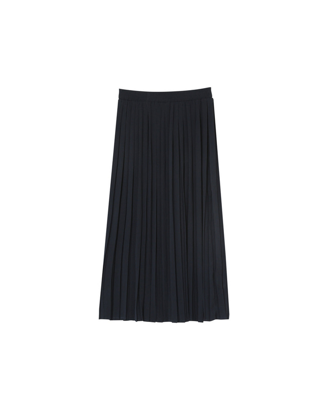 Plisse Skirt - Navy