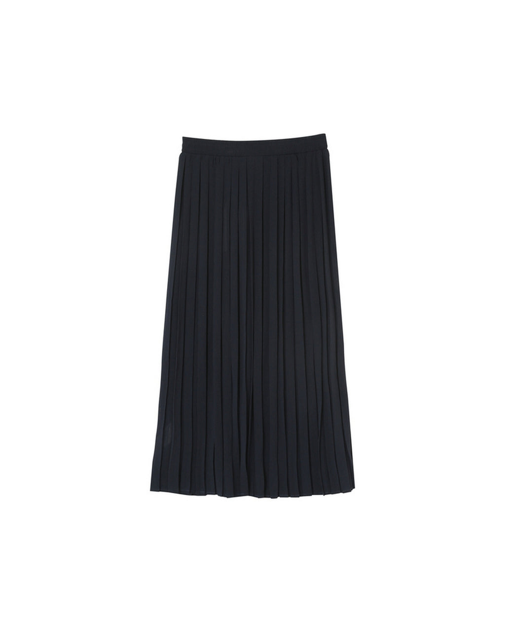 Plisse Skirt - Navy