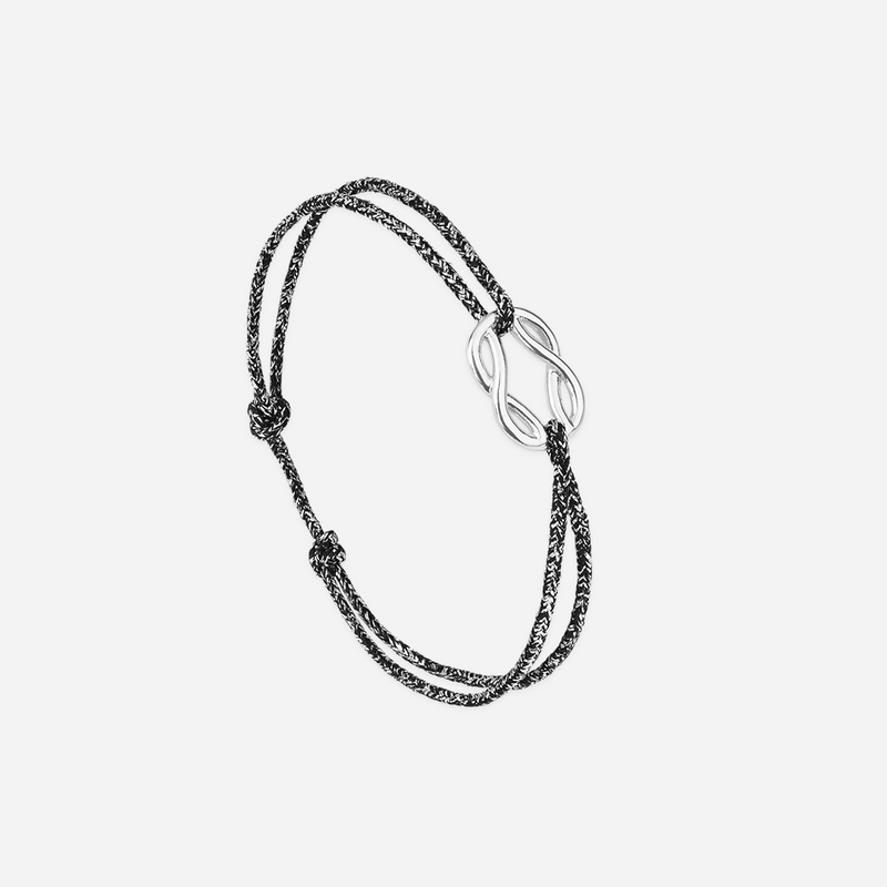 Bracelet Ploce - Anthracite Pailleté