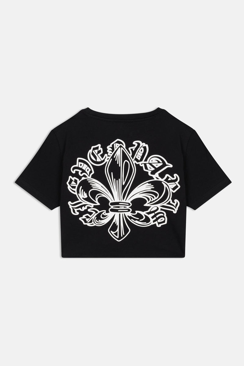 T-Shirt Plume - Black