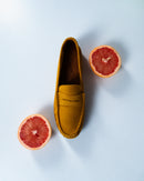 Penny Loafer Suede Dandelion - Lachoix