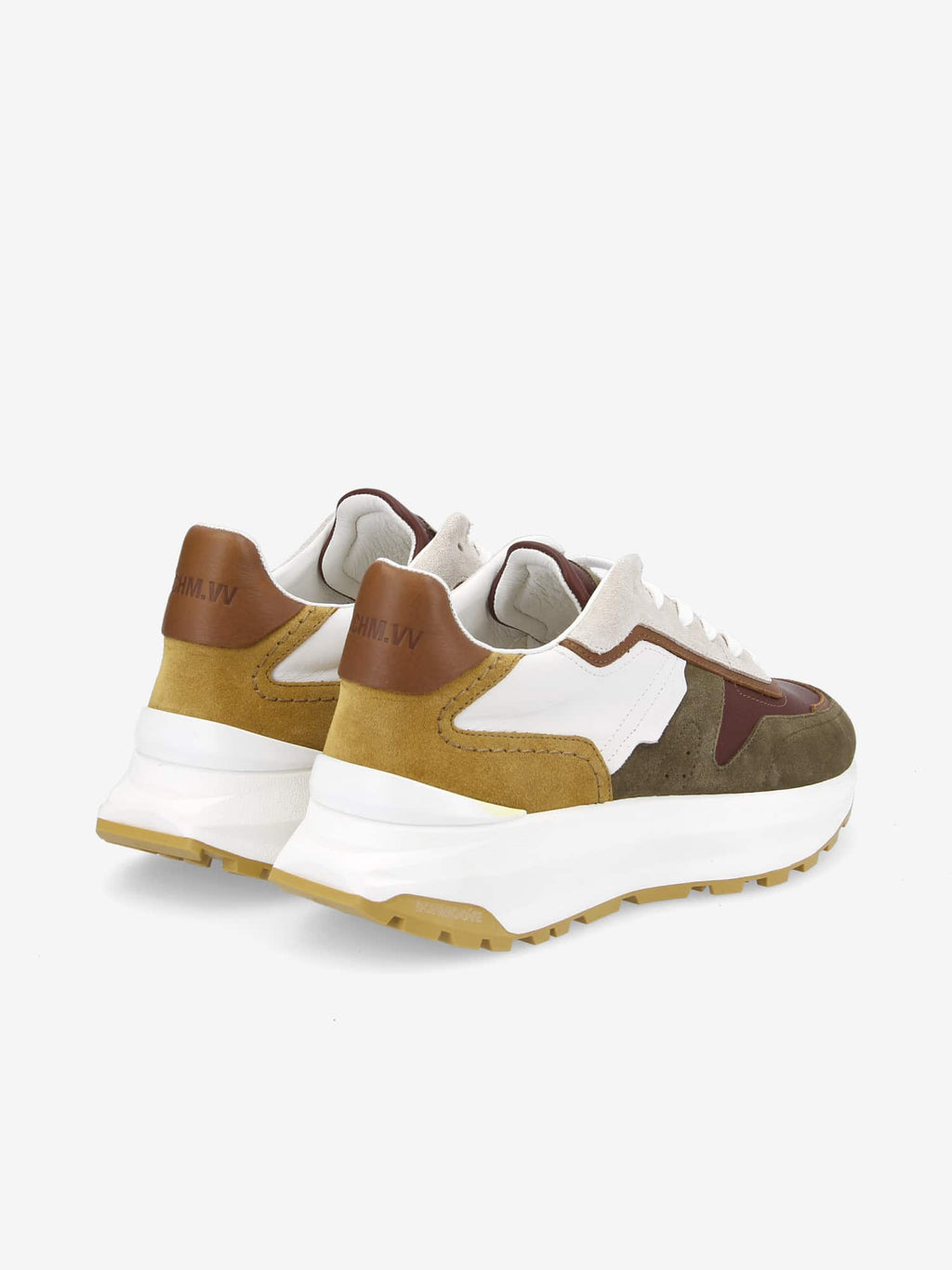 Fire Runner M - Suede/Nappa - Foret/Bordo