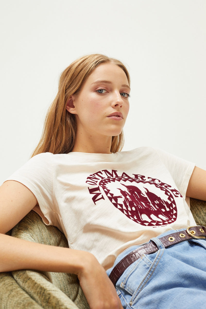 T-Shirt Tyssia - Rose Clair