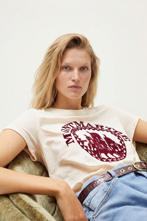 T-Shirt Tyssia - Rose Clair