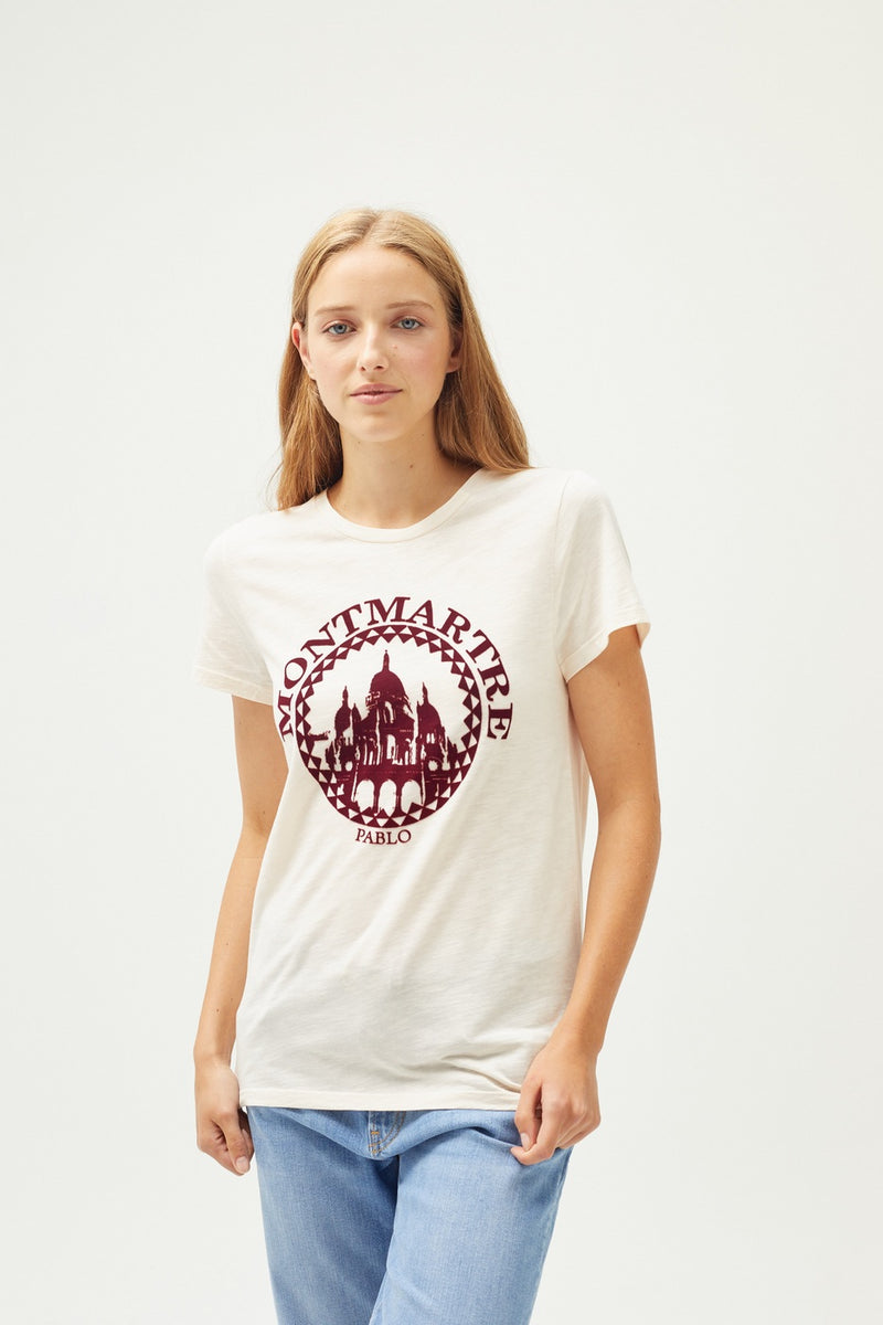 T-Shirt Tyssia - Rose Clair