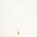 Pendentif " Noeud Torsadé "  12 Mm Or Jaune - Or Jaune