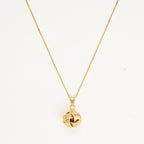 Pendentif " Noeud Torsadé " 12 Mm Or Jaune 375/1000 - Or Jaune 375/1000