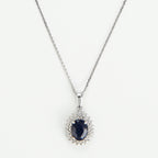 Pendentif "Soleil Bleu"