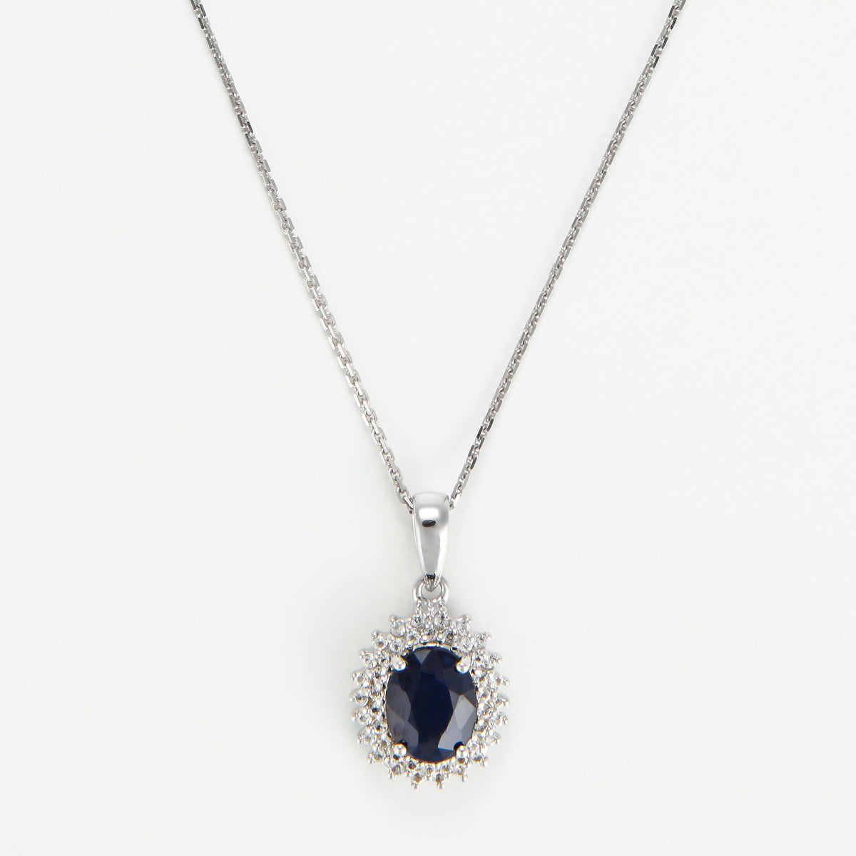 Pendentif "Soleil Bleu"