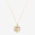 Colgante "Árbol de la Vida" D0.02/3 G0.2/2 I0.14/2 P0.18/2 - Oro amarillo 375/1000