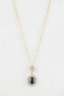 "Amerita" pendant S0.62/1 Wt0.42/14 - 375/1000 Yellow Gold
