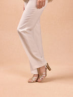Sandalias De Tacón Carmen - Dorado - Mujer