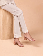 Maé Heeled Sandals - Blush - Women