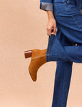 Pied De Biche - Botines de Tacón Sarah Camel - Mujer