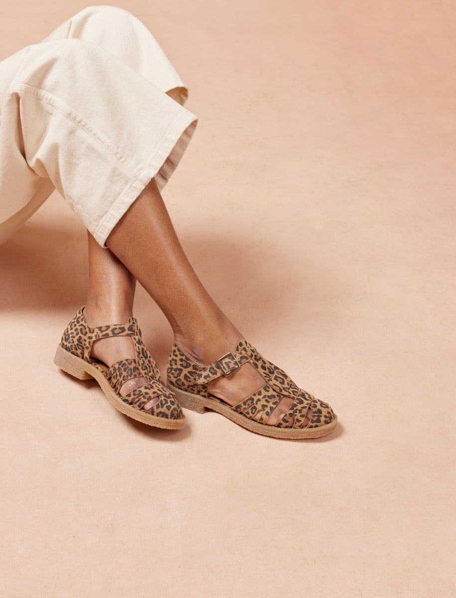 Sandalias Célestine - Leopardo - Mujer