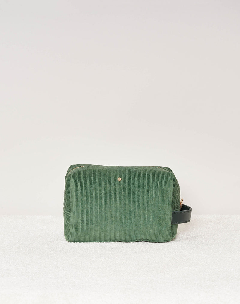 Trousse Oscar Velours - Vert