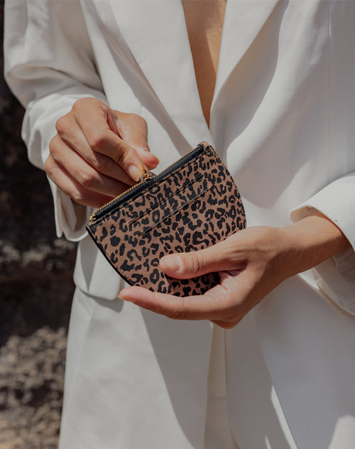Pochette Simone Leopard